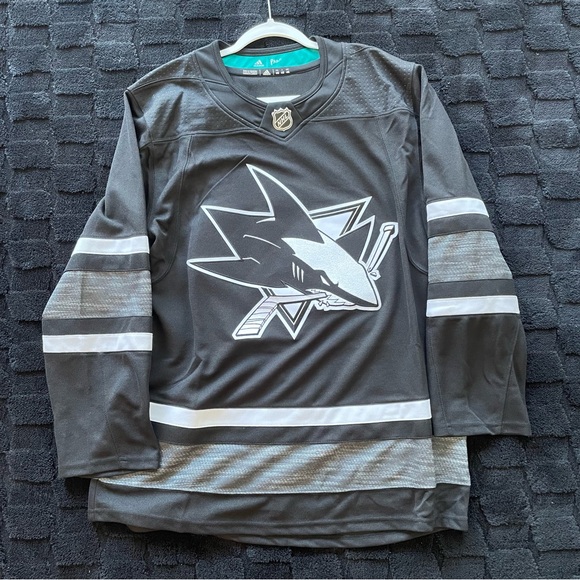 Adidas 2019 NHL All-Star Game San Jose Sharks Jersey DZ8332 Black (Men’s 46)